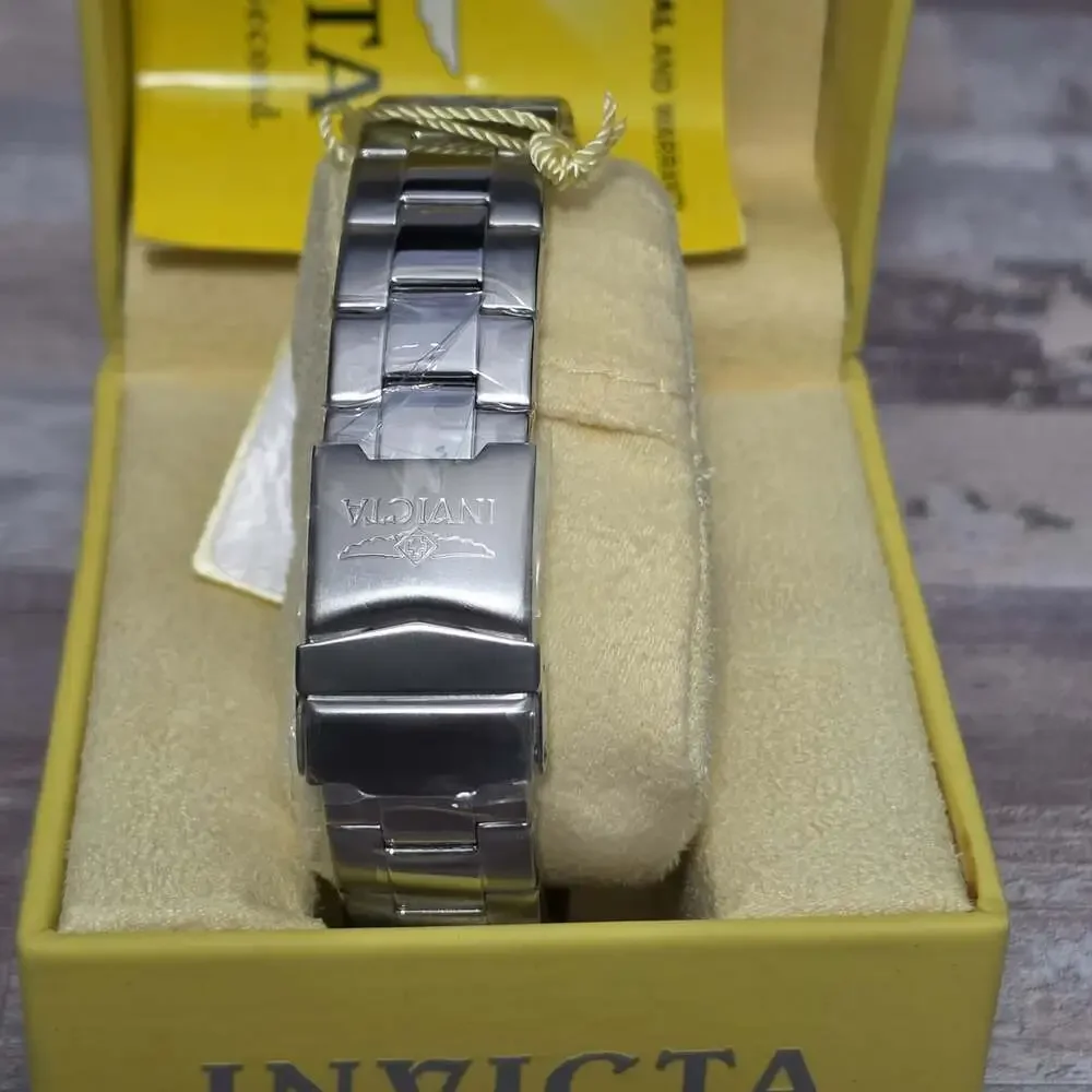 Invicta 16010 Men's S1 Rally Quartz Chrono Stainless Steel Watch Needs Battery